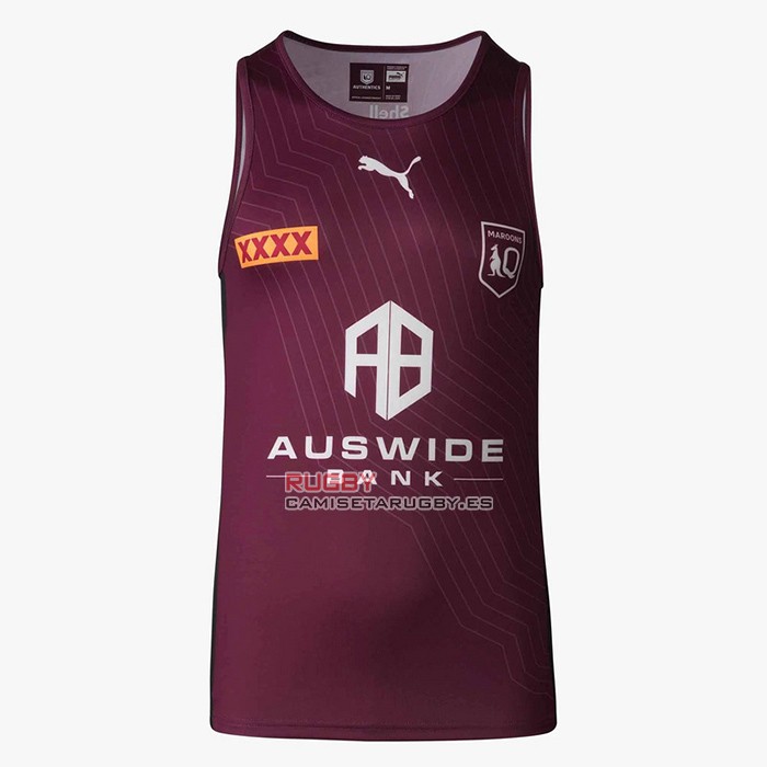 Tank Top Queensland Maroons Rugby 2023 Entrenamiento